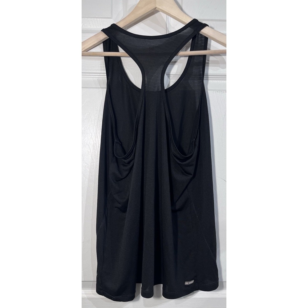 Danskin Now Womens XL 16-18 Black Racerback Dri-More Athletic Tank Top - Picture 2 of 6